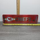 Rico Industries NFL Kansas City Chiefs Home Décor Metal Street Sign 4