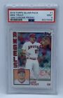 2019 Topps Silver Pack Mike Trout Angels #1 1984 Chrome Mojo PSA 9 Mint