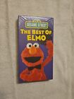 Sesame Street - The Best of Elmo (VHS, 1994) BRAND NEW