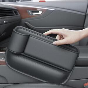 Left Side Car Accessories Seat Gap Filler Phone Holder Storage Box Organizer Bag