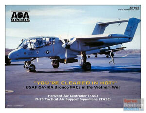 AOA32006 1:32 AOA Decals - USAF OV-10A Bronco FACs in the Vietnam War 'You're