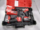 New ListingMilwaukee Hammer Drill & Impact Driver Tool Kit M18 FUEL 18V 3697-22