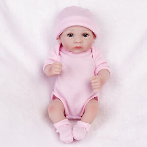 Silicone Reborn Baby Dolls Girl Doll Full Body Soft Vinyl Realistic Newborn Gift
