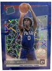 2020-21 Panini Donruss Optic Tyrese Maxey Blue Velocity Rated Rookie RC #171