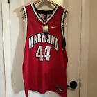 Vintage 90s Nike Maryland Terrapins Terps NCAA Basketball Jersey Men’s XL 44 Nwt