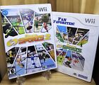 New ListingDeca Sports 1 and 2 Nintendo Wii Bundle Lot Complete CLEAN TESTED AND WORKING