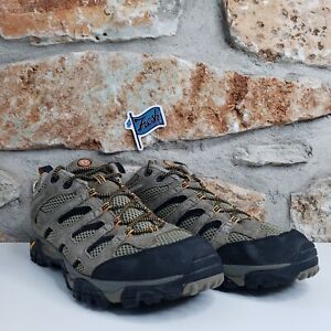 Merrell Moab Ventilator Walnut W/Vibram Trail Hiking Shoes Men's Sz 12 Leather