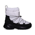 UGG YOSE PUFFER MID WHITE TEXTILE WATERPROOF SNOW WOMEN'S BOOTS SIZE US 9 NEW