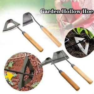 Hollow Hoe Rake Gardening Farm Tool for Weeding Weed Removal Planting Vegetables