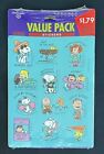 Vintage Hallmark/Hallmark Cards Inc. Peanuts Stickers 8 Sheets FACTORY SEALED