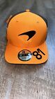 Men's New Era Oscar Piastri Orange McLaren F1 Team Driver 9FIFTY Adjustable Hat