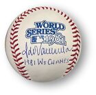 Fernando Valenzuela Signed Auto 1981 WS Ball Baseball MLB WS Champs JSA Witness