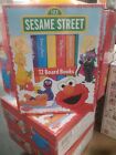 Sesame Street My First Library Board Book 12 Book Set NEW Sealed