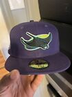 Tampa Bay Devil Rays Vintage New Era 59FIFTY Diamond Fitted Cap Hat - Size 7 3/8