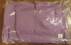 Supreme World Famous Zip Up Hooded Sweatshirt Size Large Violet SS18 New 2018