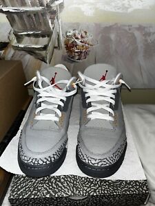 Jordan 3 Retro Cool Grey | Size 9 | Decent Condition