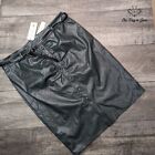 Belle Poque Belted Faux Leather Midi Skirt Size XL