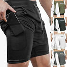 Men's Running Compression Liner Shorts Gym Sports Training Workout Fitness Pants