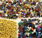Lego NEW Minifigures 1-500 People Mixed Heads Torsos Legs Hair Series