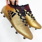 Adidas X 17.1 FG BB6353 GOLD Football Soccer Cleats US7.5 UK7 EUR40.5