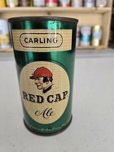 Carling  Red Cap Ale Flat Top Beer Can