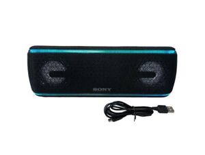 Sony SRS-XB41 Black Portable Bluetooth Wireless Speaker Waterproof  w/Charger