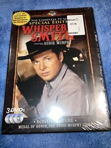Whispering Smith: The Complete TV Series DVD Audie Murphy 3-Disc Set New Sealed!