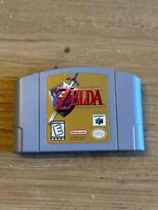 The Legend of Zelda OCARINA OF TIME (Nintendo 64, 1998) N64 Authentic TESTED VGC