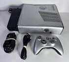 Xbox 360 S Slim Halo Reach Edition 250GB Silver Console - Tested & Working