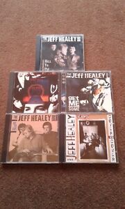 jeff healey band 5x cd,hell to pay,cover to cover,feel this+2,uk sales only