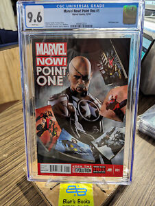 New ListingMARVEL NOW! POINT ONE #1 CGC-Grade 9.6 [2012] Cool NICK FURY Cover by Adi Granov