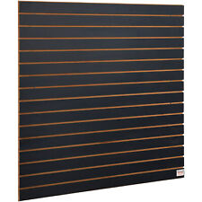 VEVOR Slatwall Panels Garage Storage Panel Organizer 2' H x 4' W Black Set of 2