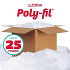 The Original Poly-fil Premium Polyester Fiber Fill by Fairfield 25 Pound Box New