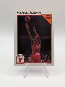 Michael Jordan 1991-92 NBA Hoops Most Valuable Player #5 Bulls