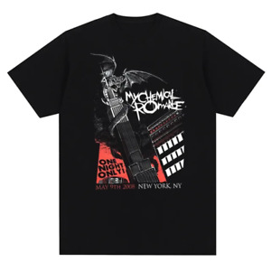 My Chemical Romance Mcr Band Men Women Cotton T-Shirt Printed T Shirt Casual Sho