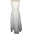 Destinations Ivory Midi A Line Cocktail Dress Size 6 New with Tags