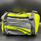 Puma Procat Logo Gray Yellow Two Handle Medium Sports Gym Duffle Bag