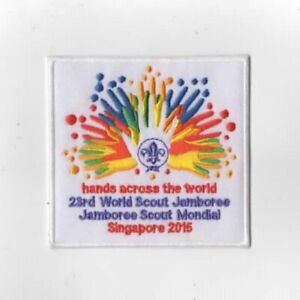 2015 Singapore 23rd World Scout Jamboree/Jamboree Scout Mondial WHT Bdr. [ND-327