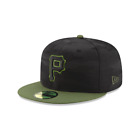 Pittsburgh Pirates New Era Youth  Alt3 2019 59FIFTY Fitted Hat -Black Camo/Green