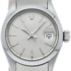 ROLEX Oyster Perpetual Date Ladies Watch Antique 6916(3) Stainless Steel Wom...