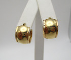 14K Yellow Gold Huggies Hoop Earrings JCM [E182]