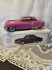 Vintage Luxe Car MF330 Cadillac Type 1950 Coupe Pink 1:18 Tin Metal Froction Car