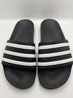 Adidas Adilette Slide Sandals Core Black/White 280647 Men's 5