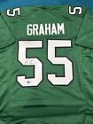 Brandon Graham signed Philadelphia Eagles Custom Kelly Green Jersey Beckett Holo