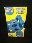 Nick Jr Blues Clues BLUES ROOM - SING & BOOGIE IN BLUES ROOM VHS Tape New Sealed