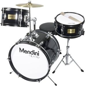 Mendini By Cecilio Drum Set – 3-Piece Kids Drum Set (16