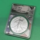 2024 AMERICAN SILVER EAGLE ANACS MS-70 FIRST STRIKE COIN