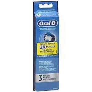 New Oral-B Precison Clean 3 replacement brush heads FREE SHIPPING