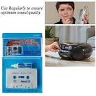 1* Wet Type Cassette Tape Head Cleaner Demagnetizer Player Audio Deck Kits Q