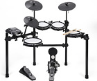 New Listing8-Piece Electronic Drum Kit, Professional Drum Set with Real Mesh Fabric, 448 Pr